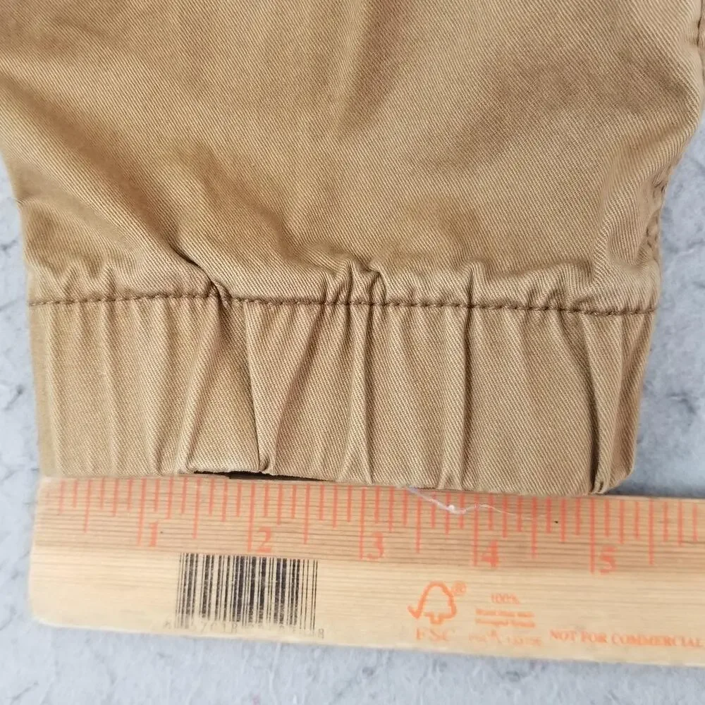 Old‎ Navy Modern Jogger Pants Mens Medium Beige Elastic Waist Stretch Casual